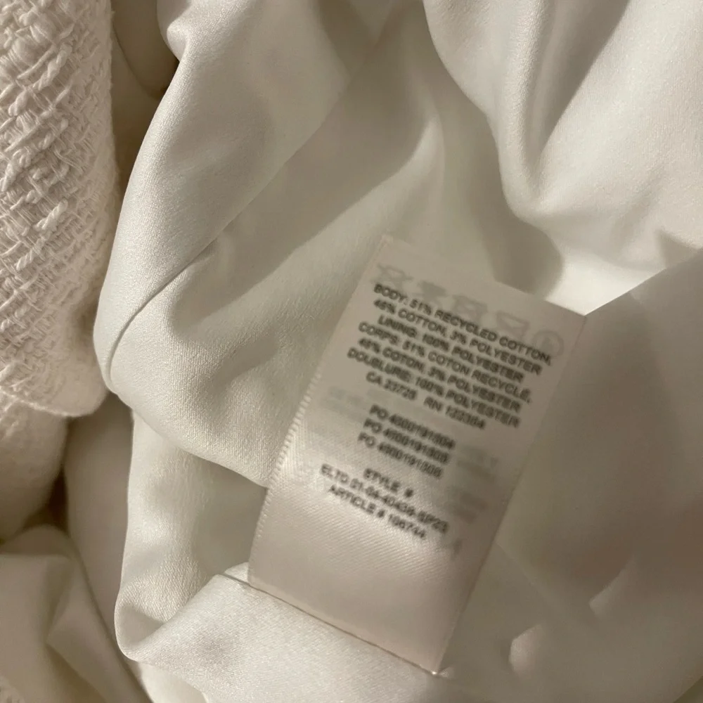 Babaton White Textured Blazer - Picture 13 of 13